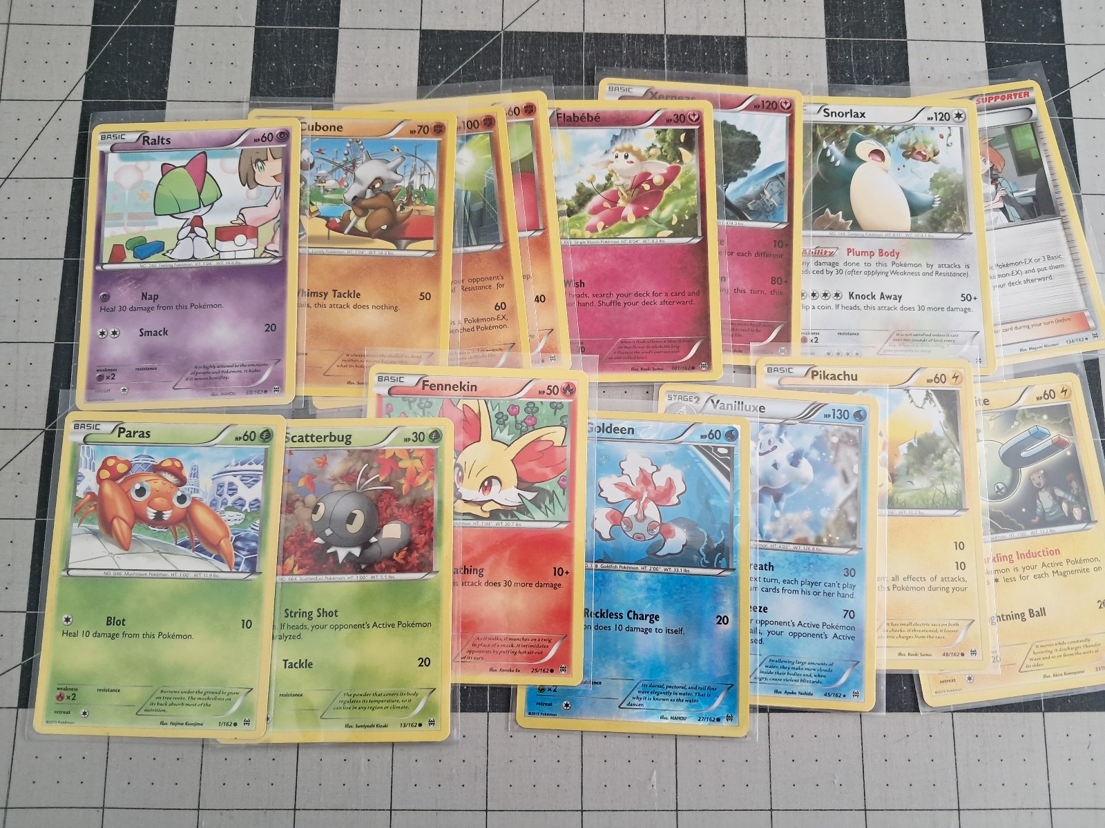 Pokemon TCG BREAKthrough 2015 - YOU Choose / Pick Your Card - NM/LP/MP