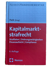 Kommentar: Park (Hrsg.): Kapitalmarktstrafrec...