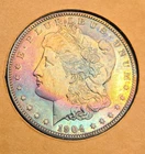1904-O Morgan $1 🪞 Deep Prooflike Mirrors 🌈 Monster Rainbow • WOW