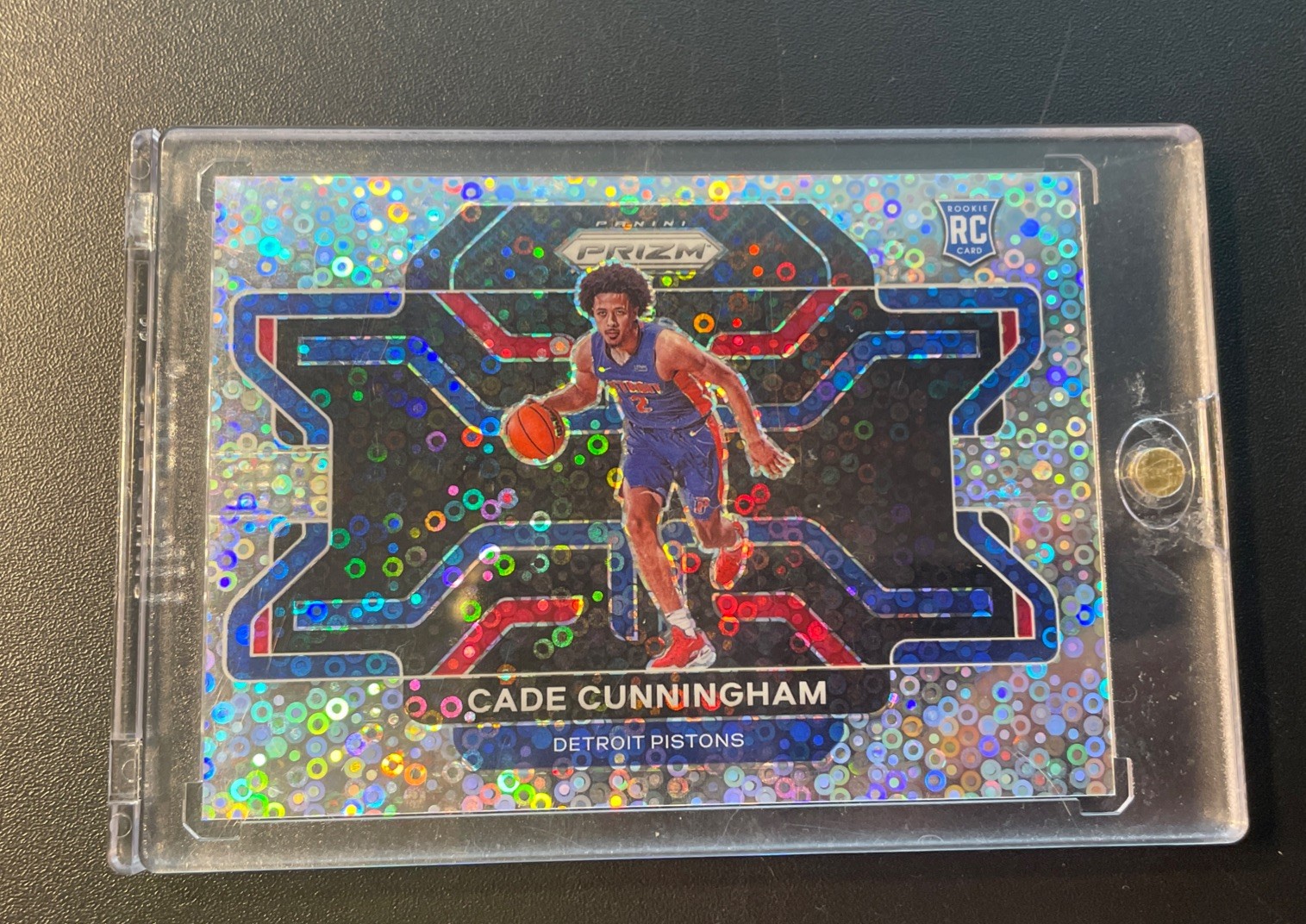 2021-22 Panini Prizm Cade Cunningham #282 Silver Prizm RC Rookie Variation
