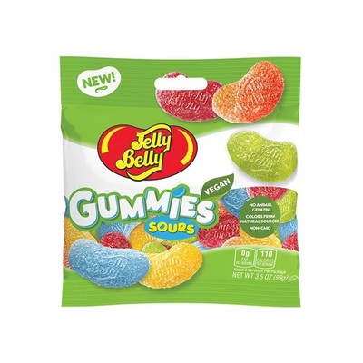 JELLY BELLY GUMMIES SOURS ~9 cts of 3.5OZ BAG ~BEST PRICE