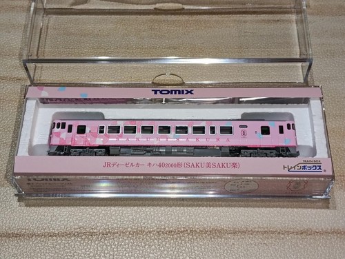 Tomix Train Box JR KiHa 40 2000 Sakubi Sakura Rosa Diesel Coche 709039 | Condition: Used