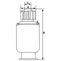Hc-Cargo Freilaufgetriebe, Starter F 032 130 539