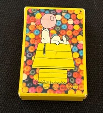 Vintage Hallmark Snoopy Peanuts Miniature Playing Cards 1958 Made in USA