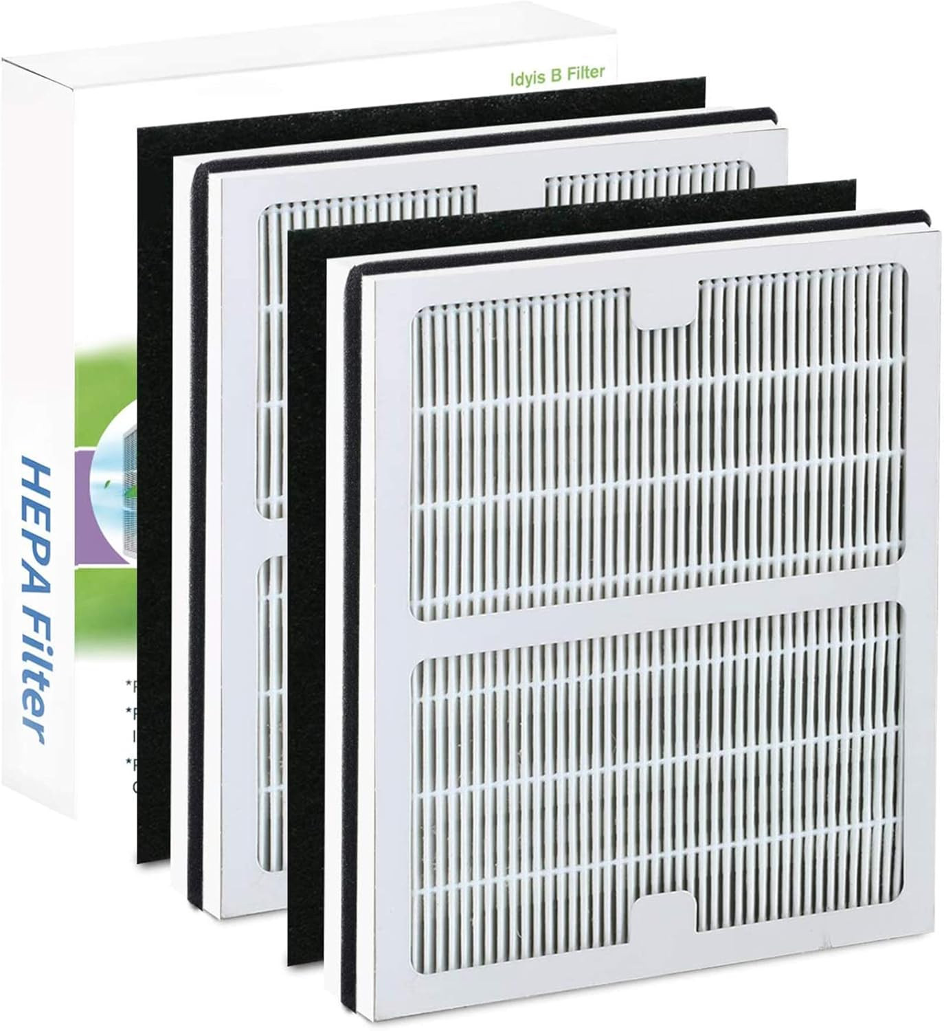 Idylis AC-2125 /AC-2126 Filters Compatible with Idylis Air Purifier AC-2125, AC-
