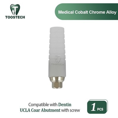 Cocr ucla abutment Co-cr base Castable abutment compatible with Dentin RP