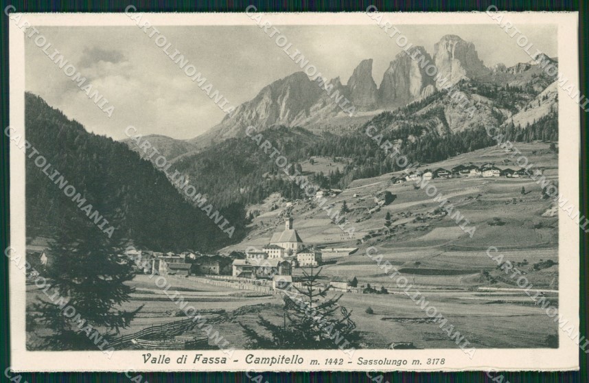 Trento Campitello cartolina ZKM8679