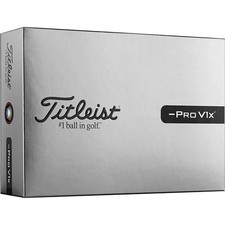 Titleist 2026 Pro V1x Left Dash Golf Balls 12-Pack Fast Delivery