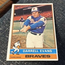 1976 Topps #81 Darrell Evans - EX