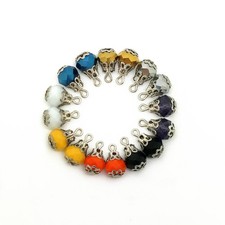 100pcs Crystal Beading Charms