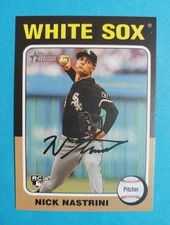 2024 Topps Heritage Nick Nastrini RC #647 Chicago White Sox 