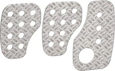 Omp Racing Knurled Sand-blasted Aluminum Pedals Set Of 3 Omp Racing Knurled Sand-blasted Aluminum Pedals Set Of 3