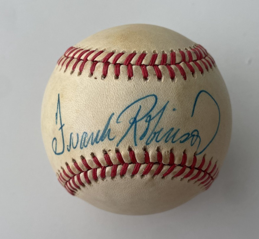 Frank Robinson HOF Autograph Auto Official Baseball PSA Certified