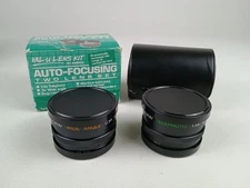 Auto Focusing Two Lens Set 1.5X Telephoto 0.5X Wide Angle - V-3100 New In Box