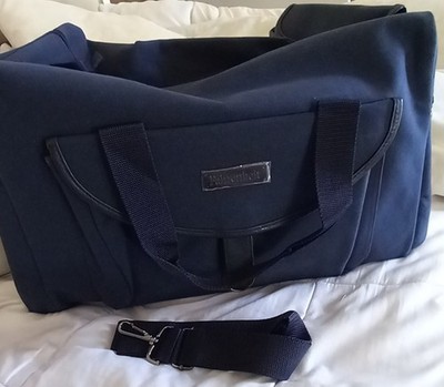 Fahrenheit Christian Dior Duffle Navy BLUE Bag - 19'' - NEW (Vintage)