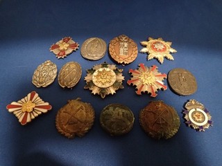 Japanese Medal Japan badge war military WW2 WWII old fire department