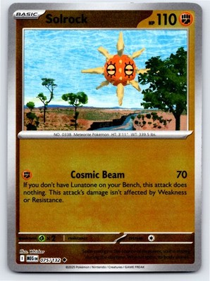 Solrock 075/132 - ME01: Mega Evolution Reverse Holo