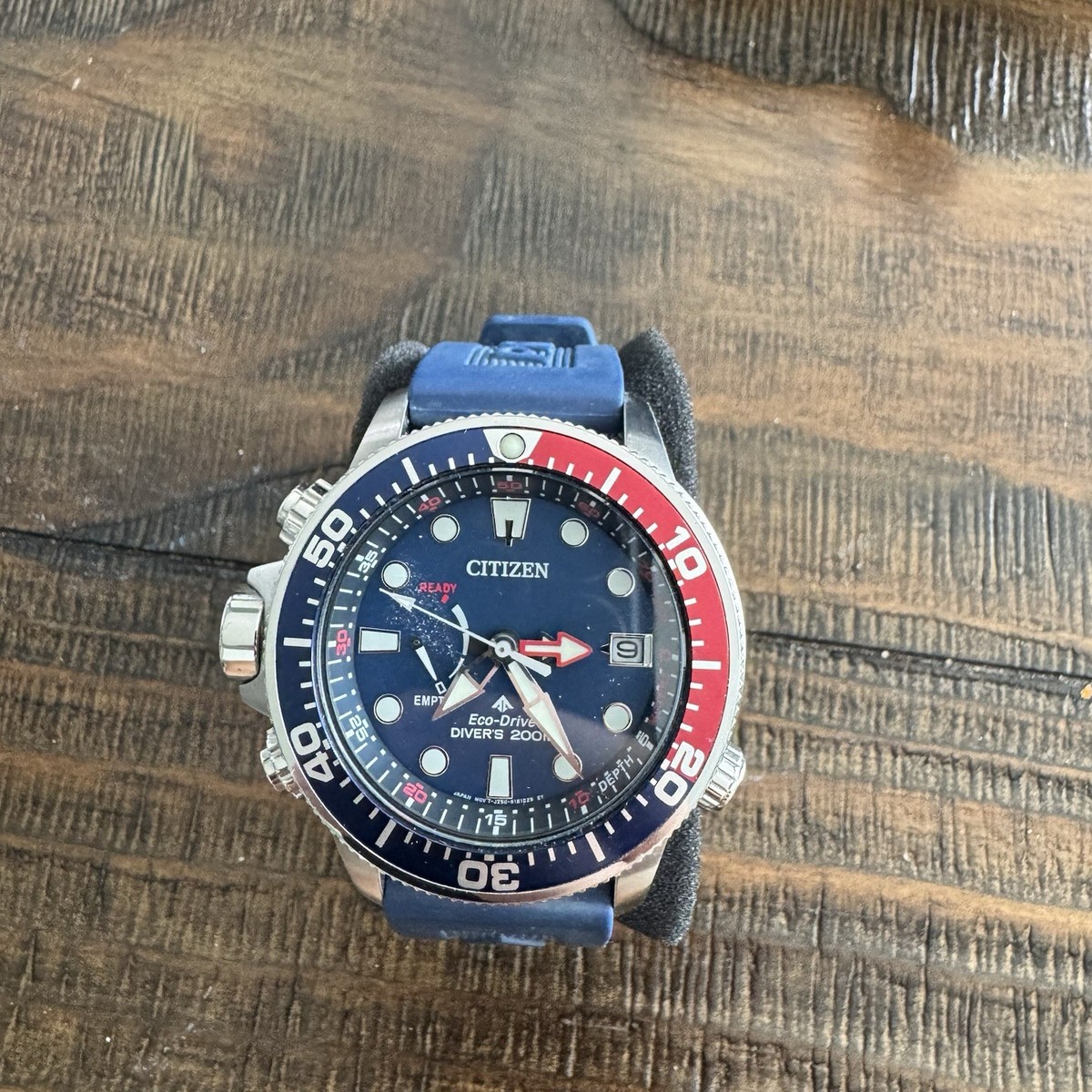 Citizen Promaster Aqualand Eco-Drive Diver 200M Watch Pepsi
