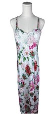 Victoria  s Secret 90  s Gold Label Maxi Night Dress Long Lace Pearl Size Medium