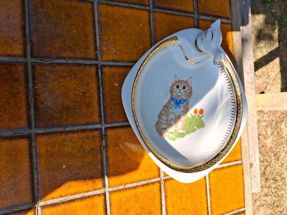 Assiette Chauffante Bebe ,ancienne,porcelaine - Photo 4/4