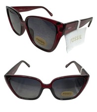 New Fossil FW238 Ruby/Gray Womens Sunglasses