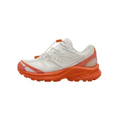Saucony Kinvara Elite 4 Low top Running Shoes Unisex White Orange - S79094-1