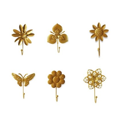 Decorative Wall Hooks Towel Hook Metal Hooks Integrated Decorations and Storage