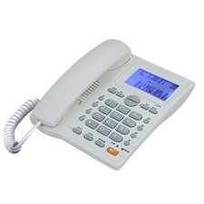 Corded Caller ID Landline Telephone Speaker Desktop Speed Dial Phone