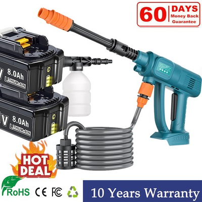 #ad High Pressure Washer Spray Gun Washer Gun Battery Charger For Makita 18V TOOLS $16.99