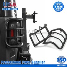For Jeep Wrangler 2007-17 Jk Jku 2x Steel Tail Light Cover Cage Light Guards
