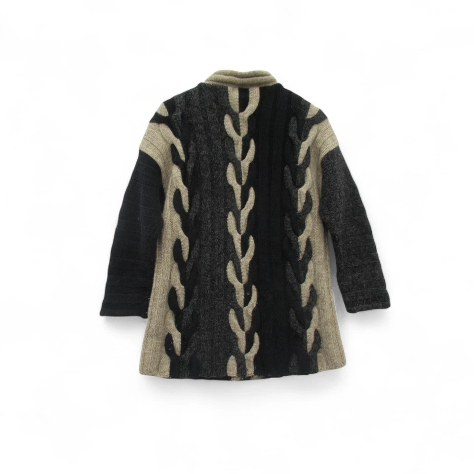 Винтажный вязаный джемпер 80-х Nicole Farhi Diversion из чистой шерсти Великобритания маленький - любимый - Изображение 2 из 4