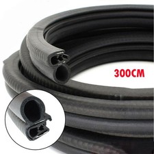 300CM small Seal Rubber size WeatherStrip Door Lock Window Trunk Hood Edge Trim