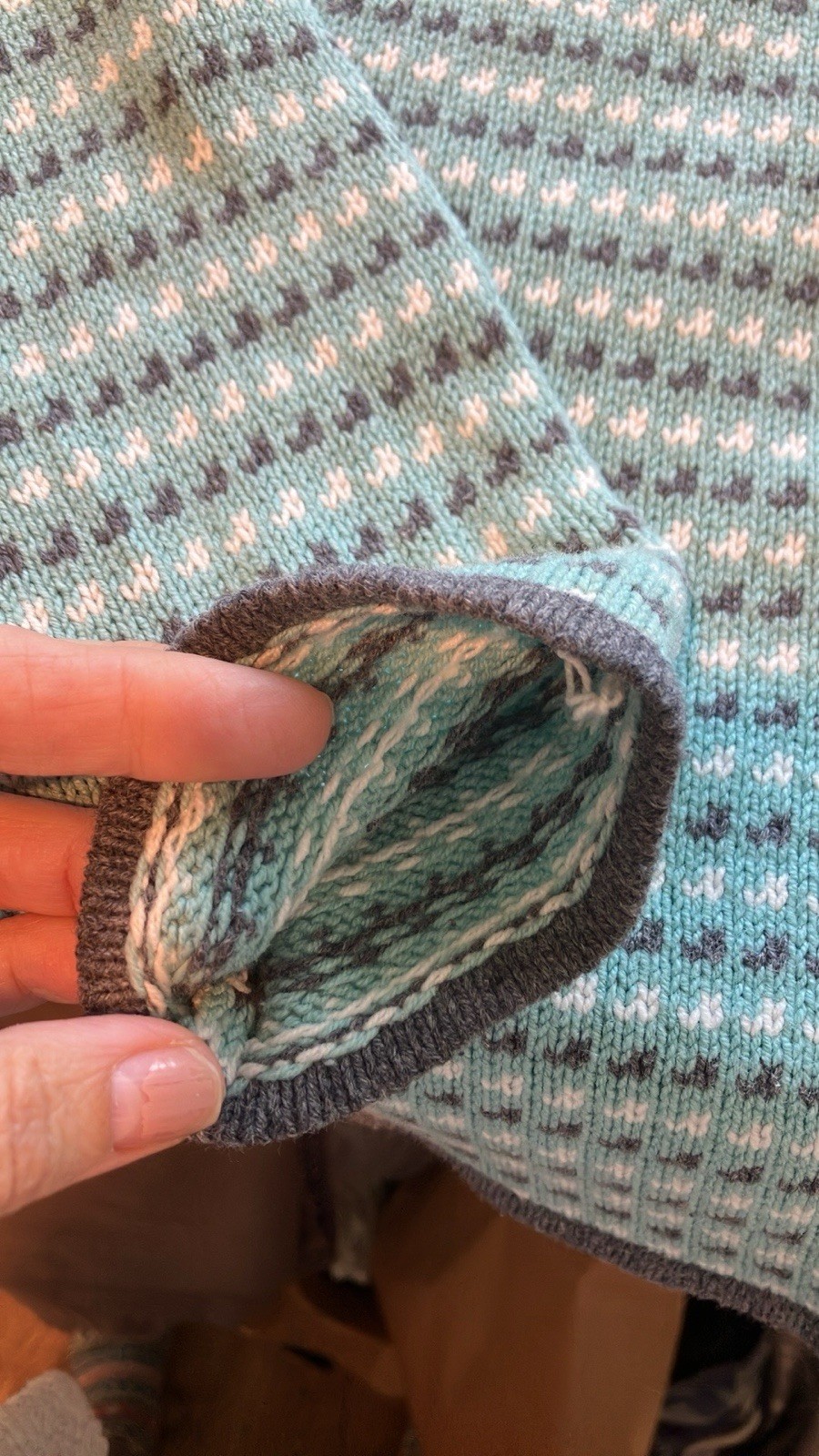 Ann Taylor loft medium Patterned Button-Up Cardig… - image 8