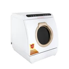 6.35Qt Countertop Dishwasher Portable Mini Built-In Water Tank Dishwasher 360°