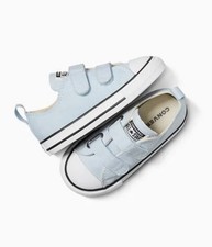 NEW Converse Chuck Taylor All Star Easy On Blue Canvas Toddler Girl 6C 6T Shoe