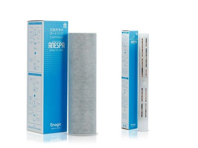 Enagic Anespa Purifying Cartridge & Ceramic Cartridge Bundle -Replacement Filter