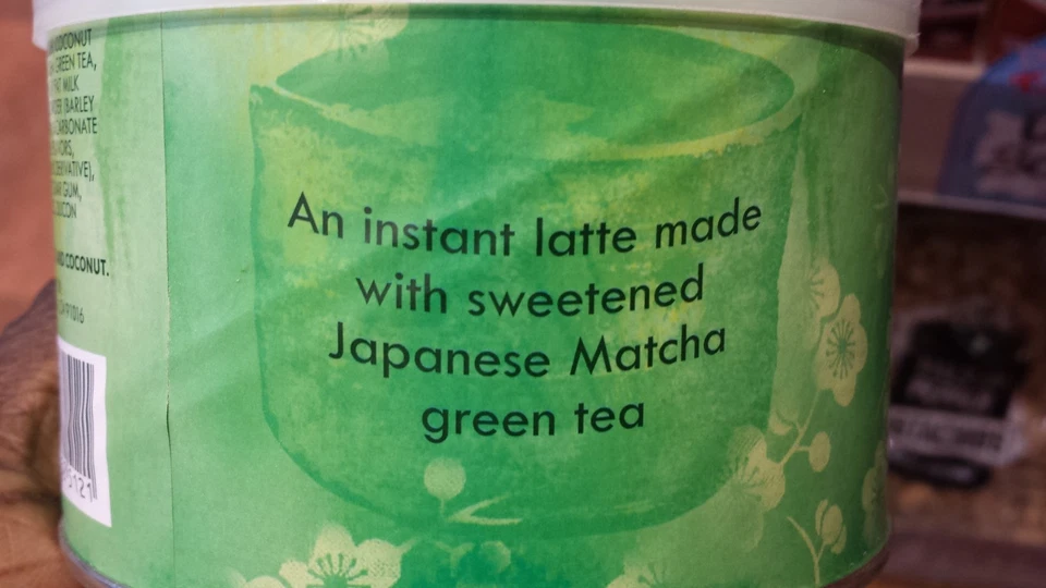Trader Joe's Matcha Green Tea Latte Mix - 8 oz pacote com 4 (32 oz) - Imagem 3 de 4