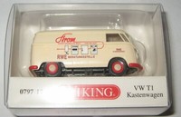 Wiking 079717 Vw T1B Kastenwagen 1963 - 1967 Rwe 1:87 Spur H0