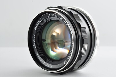 Minolta MC Rokkor PF 55mm f/1.7 MF Lens [Exc+4] (Ser.2679177