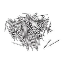 18mm Watch Band Pin 1.5mm Dia Steel Single Flanged End Spring Bar Pins 200pcs