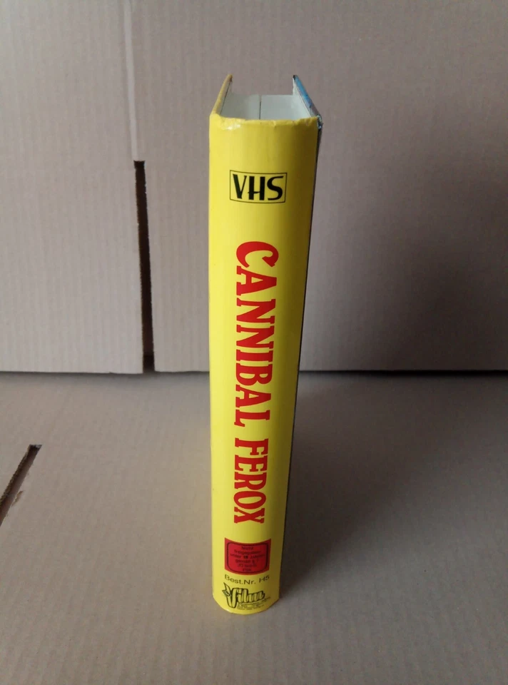 Zombies - Cannibal Ferox VHS Kassette - Hartbox - Horror Kult Klassiker - RAR! - Bild 2 von 4
