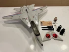 G.I. Joe ARAH 1983 Skystriker XP-14F Combat Jet w Ace - Incomplete for parts