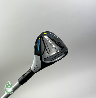 Used 2021 TaylorMade SIM 2 MAX 4 Hybrid 22* Aldila NV Ladies Graphite Golf Club