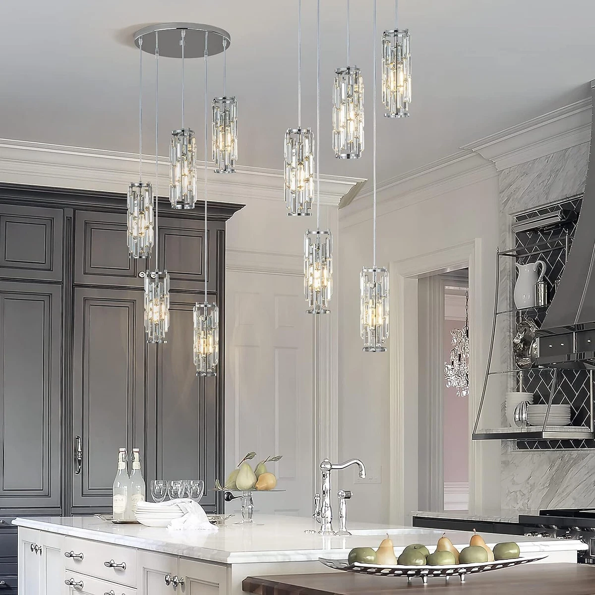 Contemporary pendant lighting cheap for kitchen island