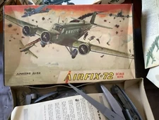 Airfix by Craft Master Junkers JU-52 Model Airplane Kit 1/72 1507-150 ob