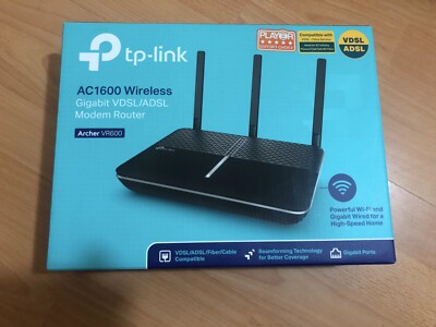 TP-Link Archer AC1600 WLAN Gigabit VDSL/ADSL Modem Router - Makellos