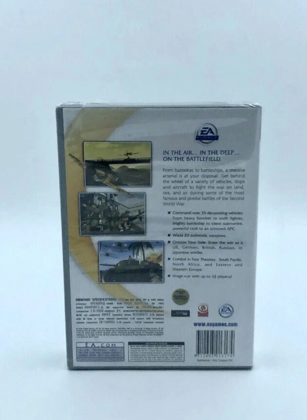 NEW BATTLEFIELD 1942 PC BRAND NEW SEALED - Image 2 of 4