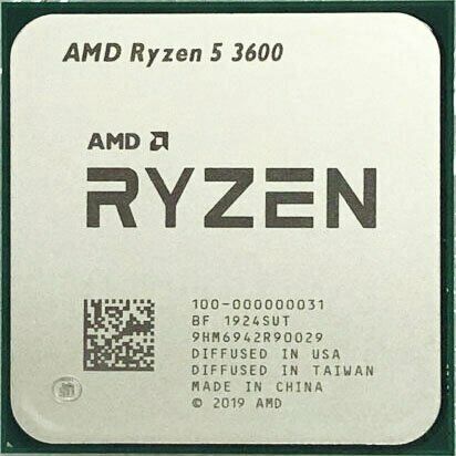 AMD Ryzen 5 3600 R5-3600 6 Core CPU Twelve-Thread 3.6GHz/32M AM4 Processor
