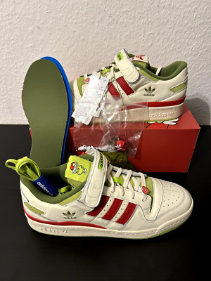 Adidas Forum Low The Grinch Sneaker Freizeitschuhe - EU47 US12,5 - Neu - Händler