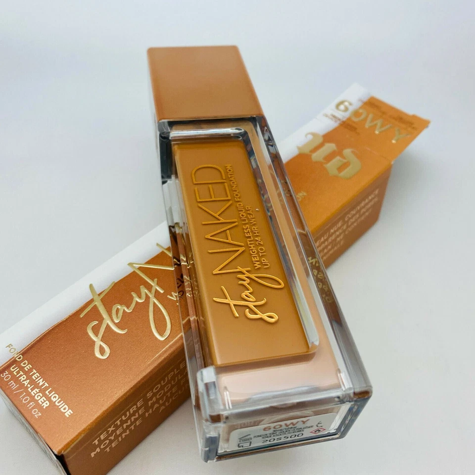 Urban Decay Stay Naked #60WY Weightless Liquid Foundation - 30ml/ 1oz - NIB - Image 2 of 4